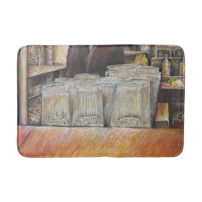 Alfombrilla De Baño Equivalente luminoso de emociones apasionadas (Anverso)