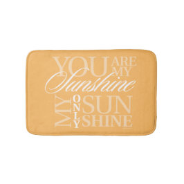 Alfombrilla De Baño Eres Mi Sol.
