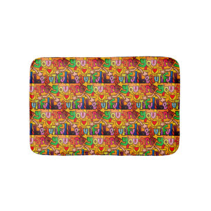 Alfombrilla De Baño Eres una hermosa barca de baño por el arte Tamara