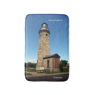 Alfombrilla De Baño Erie Land Lighthouse batmat
