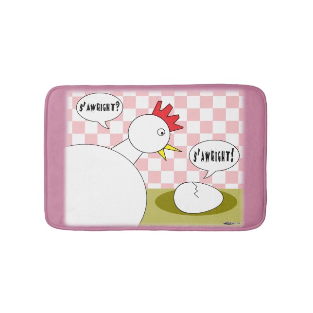 Alfombrilla De Baño ¿Es Awright? (Anverso)