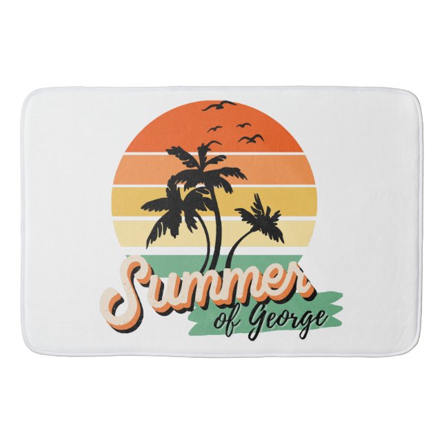 Alfombrilla De Baño Es El Verano De George (Anverso)