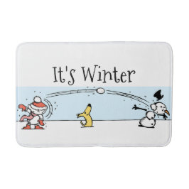Alfombrilla De Baño Es invierno
