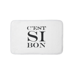 Alfombrilla De Baño Es tan bueno - francés del Bon de C'est Si
