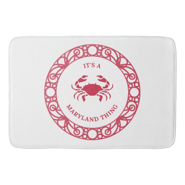 ALFOMBRILLA DE BAÑO ES UNA COSA DE MARYLAND (CRABS) (Anverso)