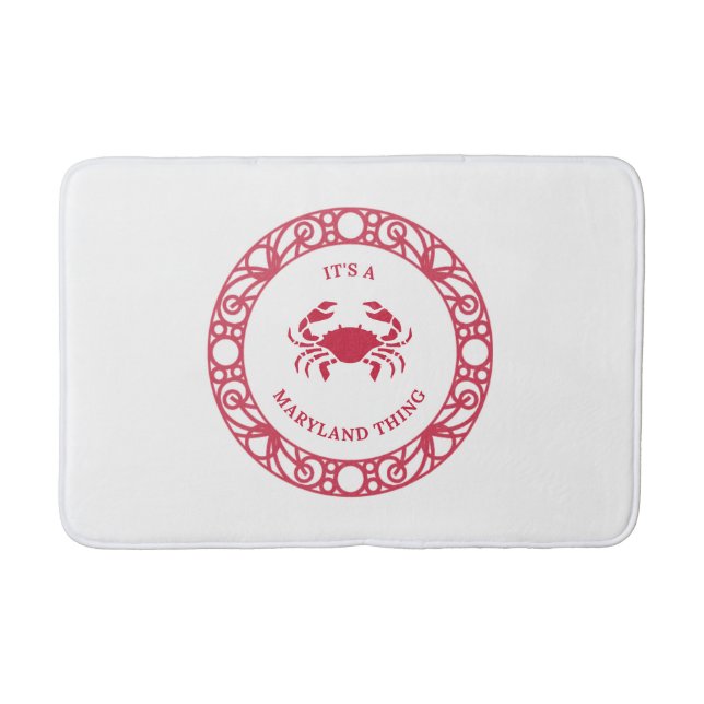 ALFOMBRILLA DE BAÑO ES UNA COSA DE MARYLAND (CRABS) (Anverso)