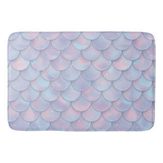 Alfombrilla De Baño Escalas chispeantes de la sirena