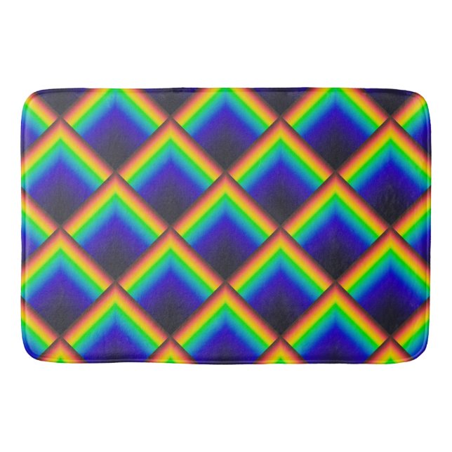 Alfombrilla De Baño Escalas de espectro solar (Anverso)