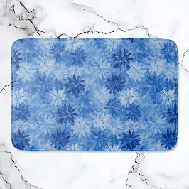 Alfombrilla De Baño Escarcha azul moderna