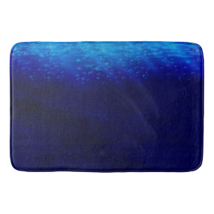 Alfombrilla De Baño Escena De Movimiento Vertical De Ballena Hacia Aba