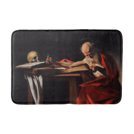 Alfombrilla De Baño Escritura de Saint Jerome (por Caravaggio)