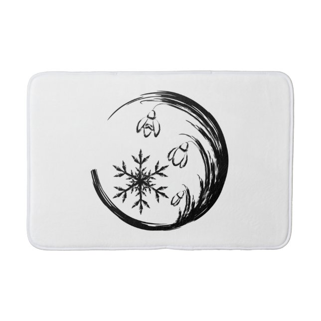 Alfombrilla De Baño Escudo de invierno (Anverso)