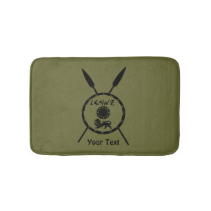Alfombrilla De Baño Escudo De Macabee Y Spears Sumidos
