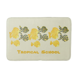 Alfombrilla De Baño Escuela Tropical