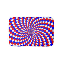 Espiral azul blanco rojo de Kenneth Yoncich
