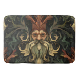 Alfombrilla De Baño Espíritu del bosque barroco