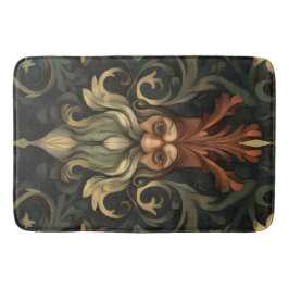 Alfombrilla De Baño Espíritu del bosque barroco