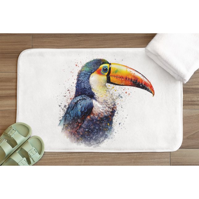 Alfombrilla De Baño Esplendor Tropical Toucan (Subido por el creador)