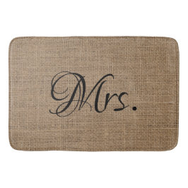 Alfombrilla De Baño Esposa - su y la suya Sr. y señora Bride Groom