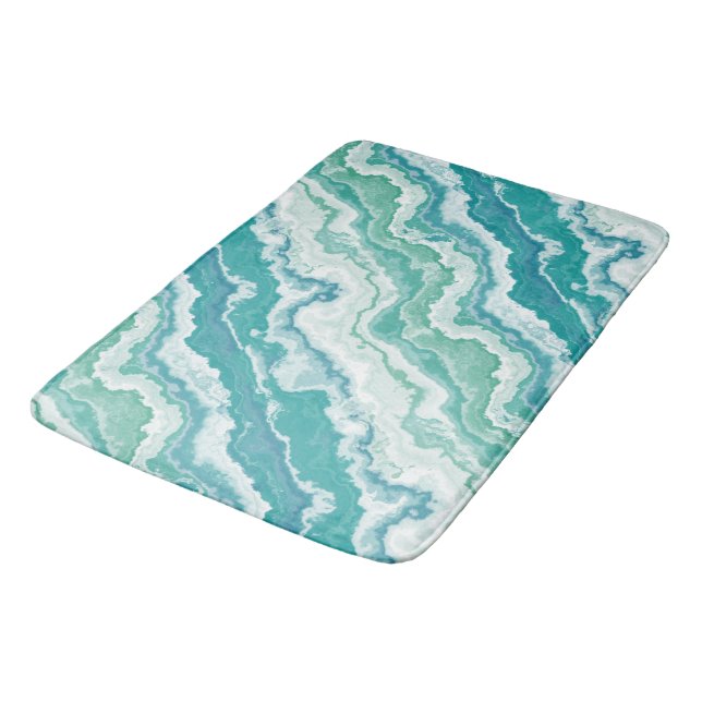 Alfombrilla De Baño espuma de mar veteada : (Angular)