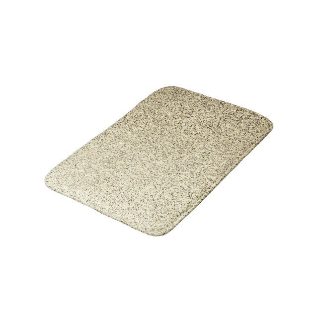 Alfombrilla De Baño Espuma de purpurina suave de luz dorada (Angular)