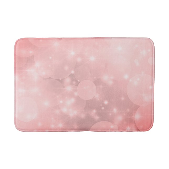 Alfombrilla De Baño Espuma de Rubor rosa pálido (Anverso)