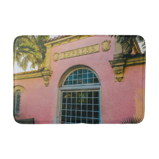 Alfombrilla De Baño Estación de Tren Tropical