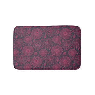 Alfombrilla De Baño Estampado de flores 14