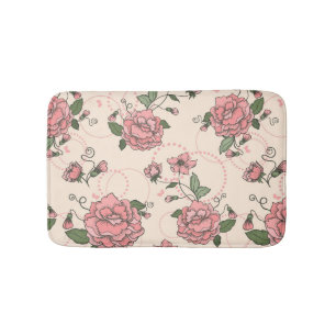 Alfombrilla De Baño Estampado de flores 5 2