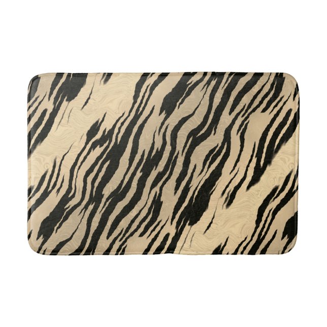 Alfombrilla De Baño Estampado de tigre (Anverso)