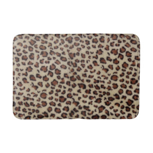 Alfombrilla De Baño Estampado leopardo