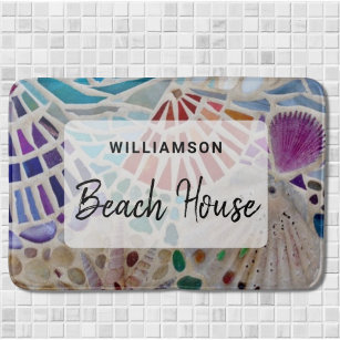 Alfombrilla De Baño Estanques personalizados para casas de playa