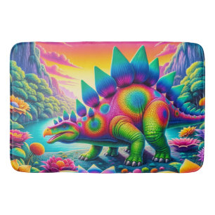 Alfombrilla De Baño Estegosaurio