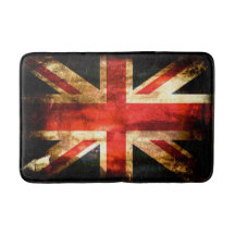 Estera de baño apenada de Union Jack