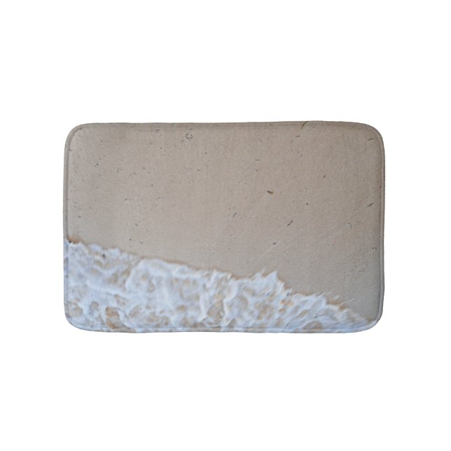 Alfombrilla De Baño Estera de baño casera del Caribe de la arena y de (Anverso)