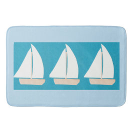 Alfombrilla De Baño Estera de baño con diseño del velero