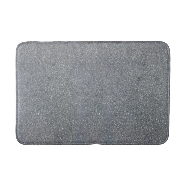 Alfombrilla De Baño Estera de baño con diseño moteado gris (Anverso)