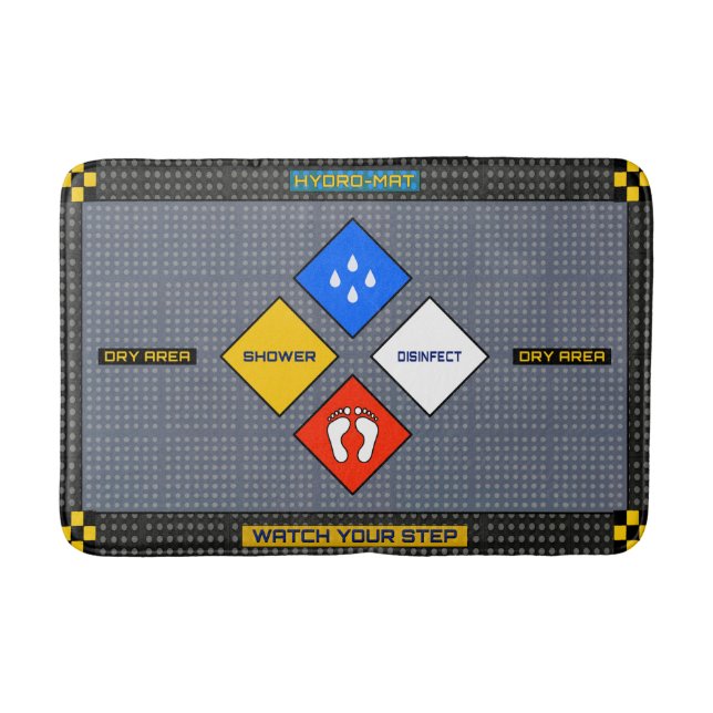 Alfombrilla De Baño Estera de baño de alta tecnología (Anverso)