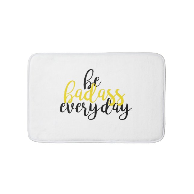 Alfombrilla De Baño Estera de baño de Badass (Anverso)