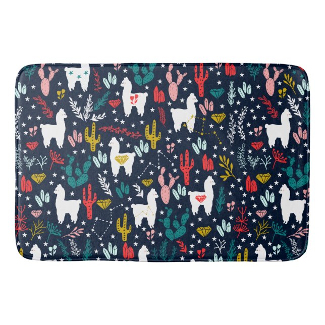 Alfombrilla De Baño Estera de baño de la alpaca (Anverso)