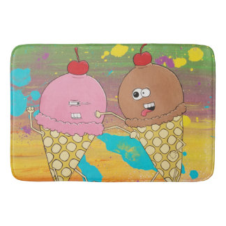 Alfombrilla De Baño Estera de baño de la lucha del helado