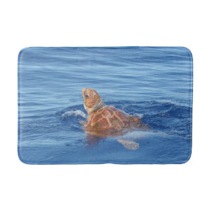Alfombrilla De Baño Estera de baño de la tortuga de mar