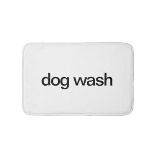 Alfombrilla De Baño Estera de baño de lavado del perro