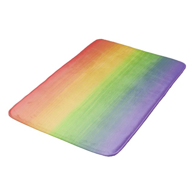Alfombrilla De Baño Estera de baño del arco iris (Angular)