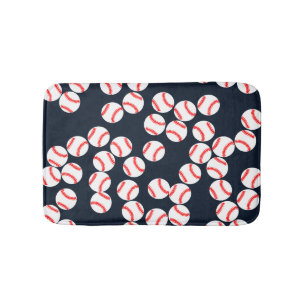 Alfombrilla De Baño Estera de baño del béisbol