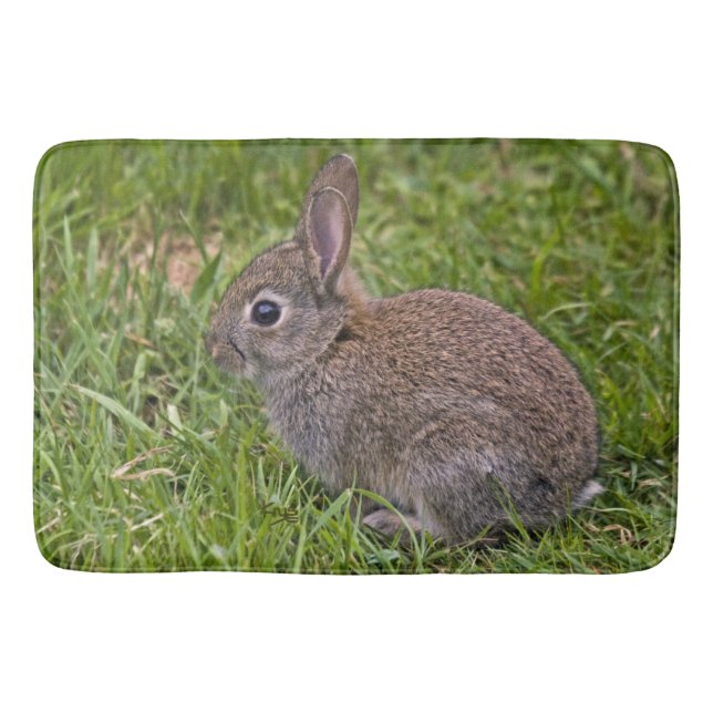 Alfombrilla De Baño Estera de baño del conejito del bebé (Anverso)