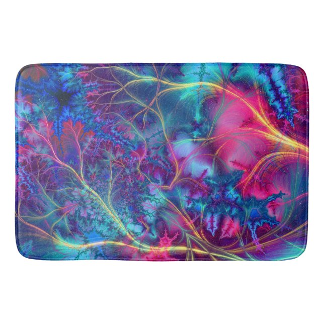 Alfombrilla De Baño Estera de baño del fractal (Anverso)