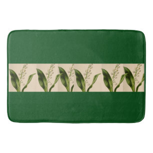 Alfombrilla De Baño Estera de baño del lirio de los valles