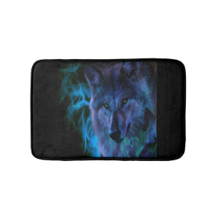Alfombrilla De Baño Estera de baño del lobo