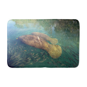 Alfombrilla De Baño Estera de baño del Manatee